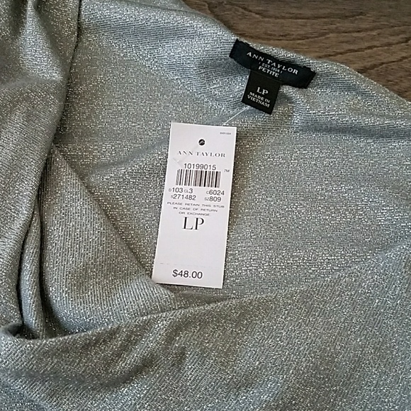 Silver one shoulder tee - Picture 3 of 5